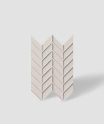 VT - PB47 (KS ivory) HERRINGBONE - 3D decorative panel architectural concrete