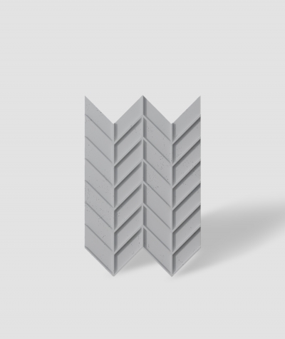 VT - PB47 (S96 dark gray) HERRINGBONE - 3D decorative panel architectural concrete