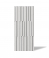 VT - PB42 (B0 biały) LAMEL - Panel dekor 3D beton architektoniczny