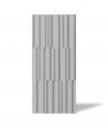 VT - PB42 (S95 light gray - dove) LAMEL - 3D decorative panel architectural concrete