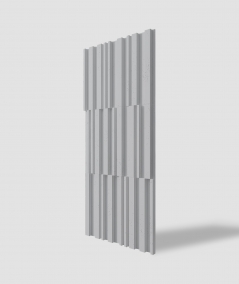 VT - PB42 (S96 dark gray) LAMEL - 3D decorative panel architectural concrete