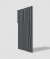 VT - PB42 (B15 black) LAMEL - 3D decorative panel architectural concrete