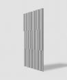 VT - PB42 (S51 ciemno szary - mysi) LAMEL - Panel dekor 3D beton architektoniczny