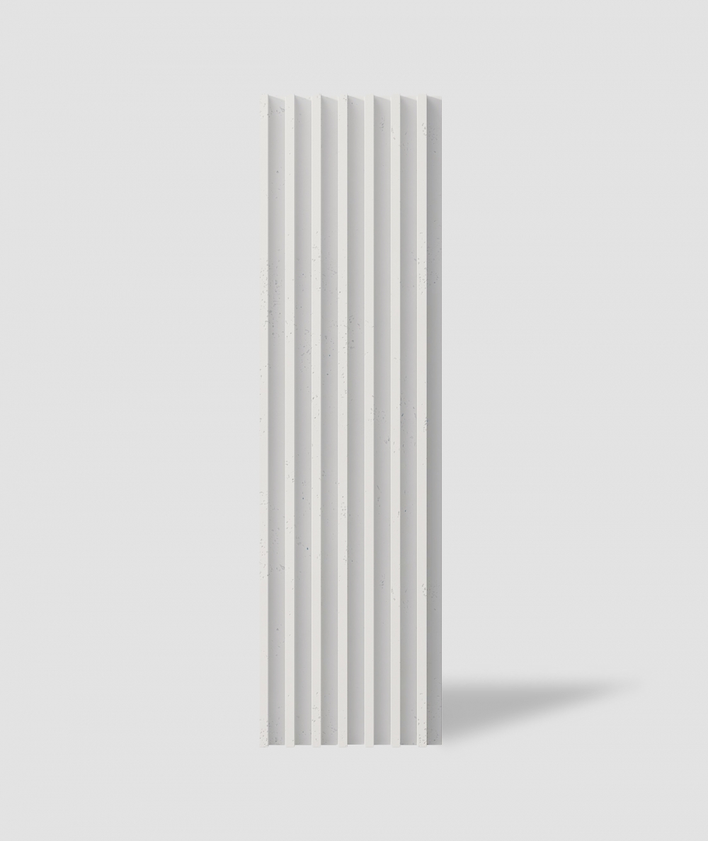 VT - PB41 (B0 white) LAMEL - 3D architectural concrete panel