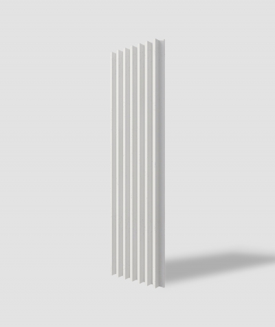 VT - PB41 (B0 biały) LAMEL - Panel dekor 3D beton architektoniczny