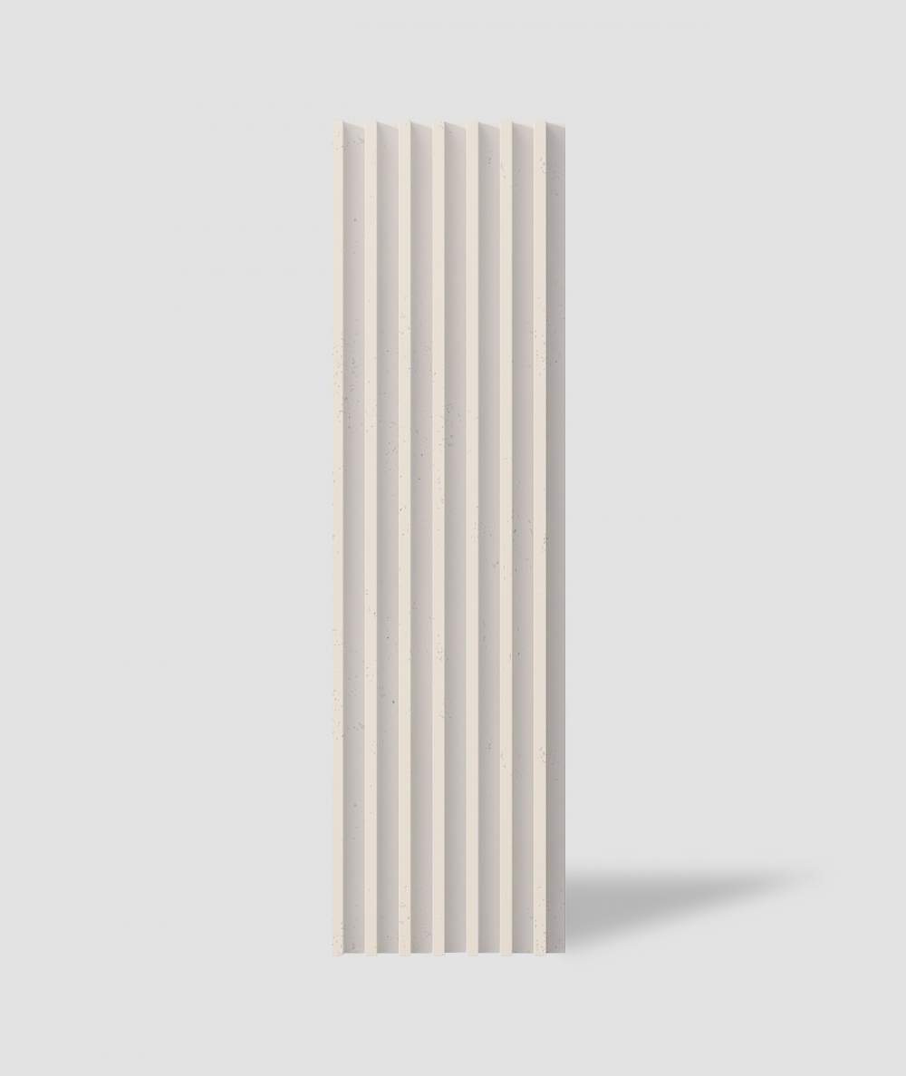 VT - PB41 (KS ivory) LAMEL - 3D architectural concrete panel