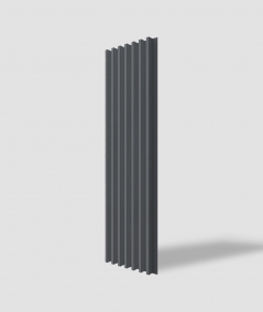 VT - PB41 (B15 czarny) LAMEL - Panel dekor 3D beton architektoniczny
