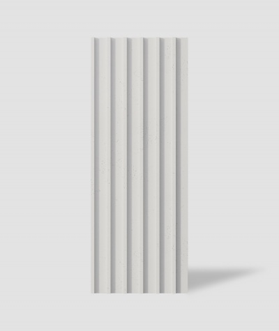 VT - PB40 (B0 biały) LAMEL - Panel dekor 3D beton architektoniczny