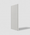 VT - PB40 (B0 white) LAMEL - 3D architectural concrete panel