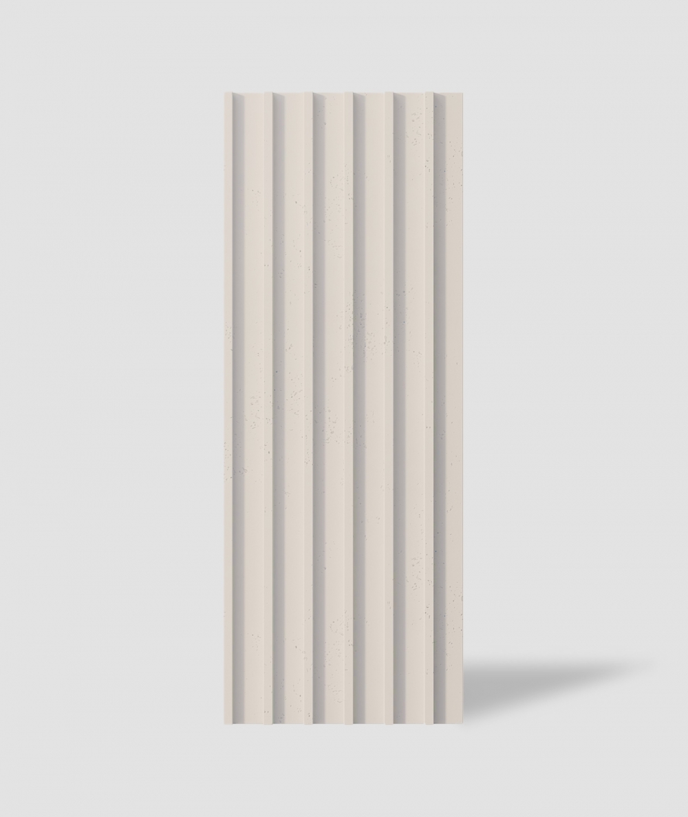 VT - PB40 (KS kość słoniowa) LAMEL - Panel dekor 3D beton architektoniczny