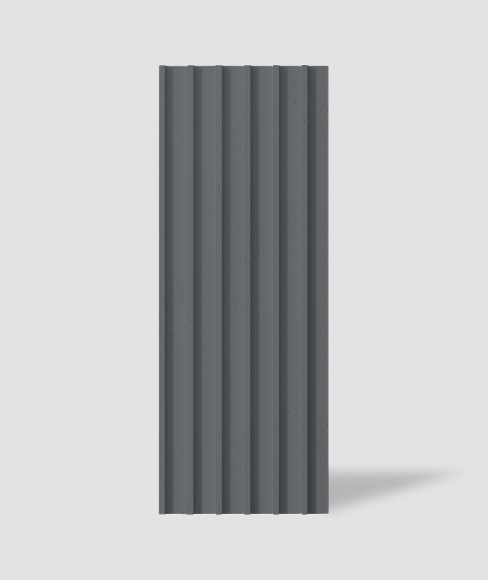 VT - PB40 (B8 antracyt) LAMEL - Panel dekor 3D beton architektoniczny