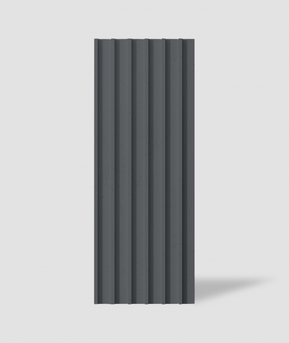 VT - PB40 (B15 black) LAMEL - 3D architectural concrete panel