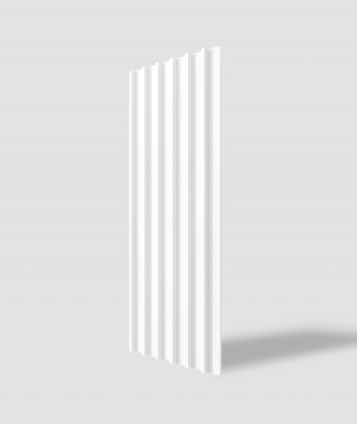 VT - PB40 (BS śnieżno biały) LAMEL - Panel dekor 3D beton architektoniczny