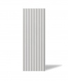 VT - PB39 (B0 biały) LAMEL - Panel dekor 3D beton architektoniczny