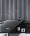 VT - PB39 (S95 jasno szary - gołąbkowy) LAMEL - Panel dekor 3D beton architektoniczny