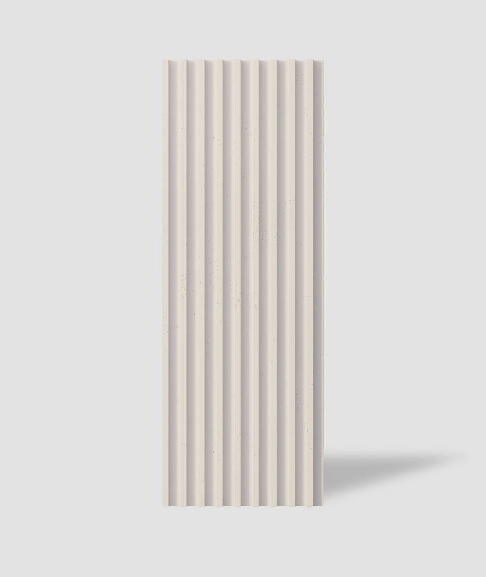 VT - PB39 (KS ivory) LAMEL - 3D architectural concrete panel