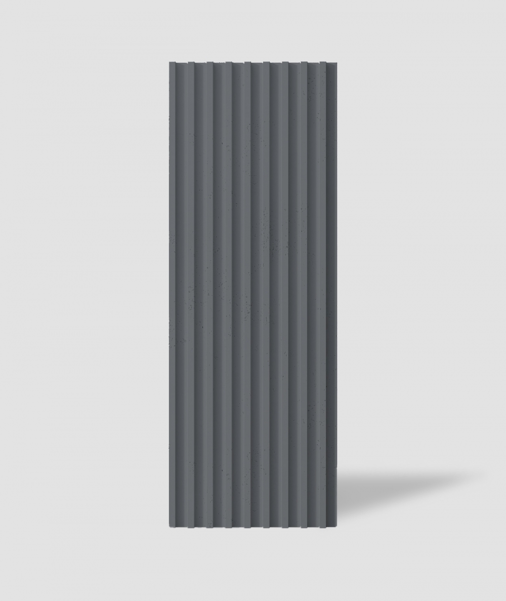 VT - PB39 (B8 antracyt) LAMEL - Panel dekor 3D beton architektoniczny
