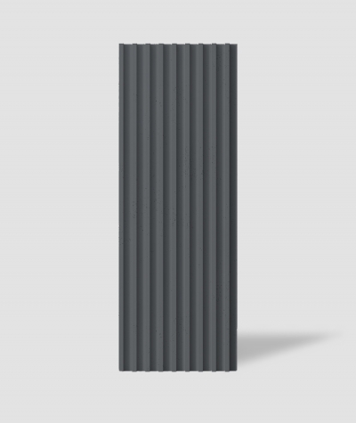 VT - PB39 (B15 czarny) LAMEL - Panel dekor 3D beton architektoniczny