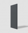 VT - PB39 (B15 czarny) LAMEL - Panel dekor 3D beton architektoniczny