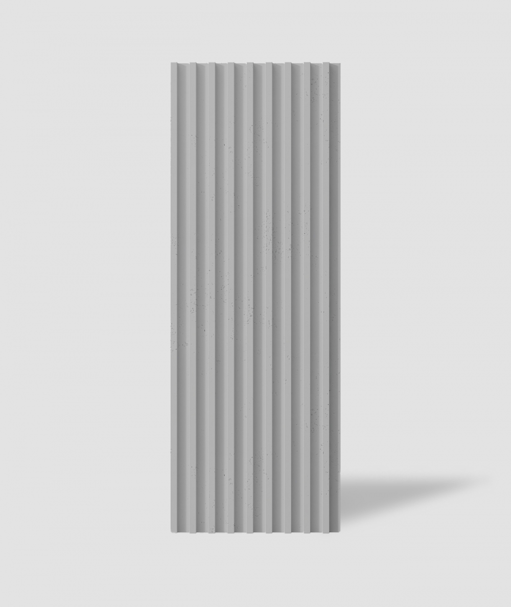VT - PB39 (S51 dark gray - mouse) LAMEL - 3D architectural concrete panel