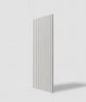 VT - PB38 (B1 siwo biały) LAMEL - Panel dekor 3D beton architektoniczny