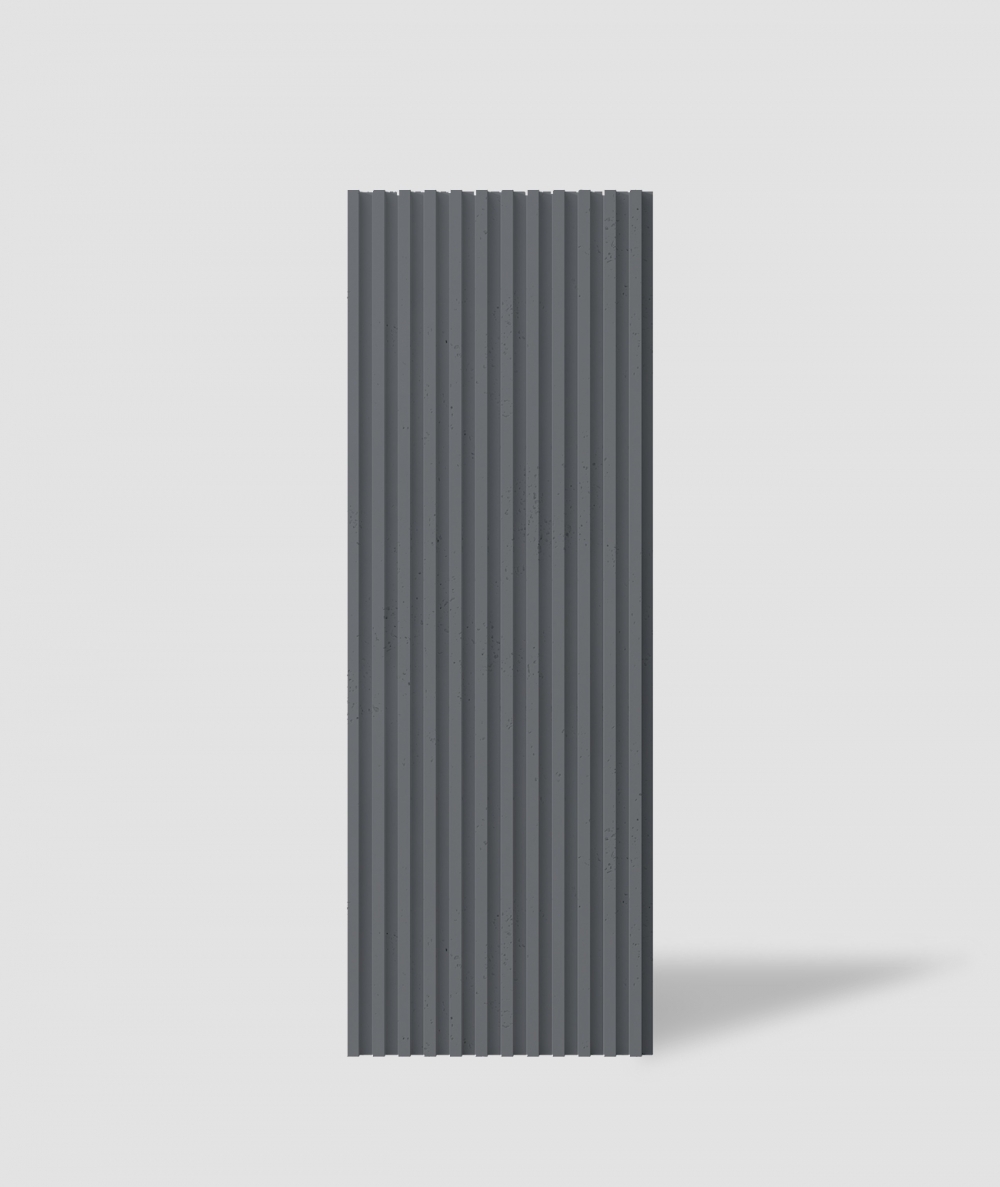 VT - PB38 (B8 antracyt) LAMEL - Panel dekor 3D beton architektoniczny