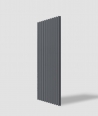 VT - PB38 (B8 anthracite) LAMEL - 3D architectural concrete panel