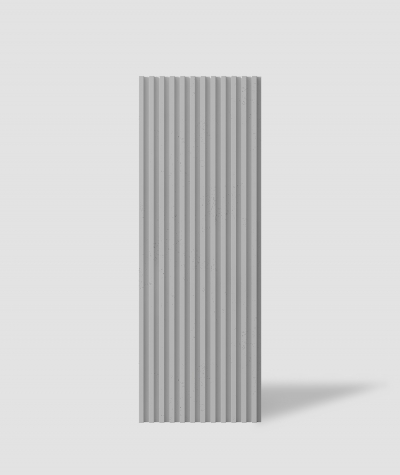 VT - PB38 (S51 dark gray - mouse) LAMEL - 3D architectural concrete panel