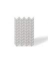 VT - PB48 (B1 gray white) HERRINGBONE - 3D decorative panel architectural concrete