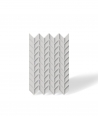 VT - PB49 (B1 siwo biały) JODEŁKA - Panel dekor 3D beton architektoniczny