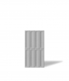 VT - PB51 (S95 light gray - dove) RECTANGLES - 3D decorative panel architectural concrete