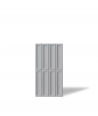VT - PB51 (S96 ciemny szary) CEGIEŁKA - Panel dekor 3D beton architektoniczny