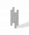 VT - PB52 (S95 light gray - dove) RECTANGLES - 3D decorative panel architectural concrete