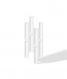 VT - PB52 (BS śnieżno biały) CEGIEŁKA - Panel dekor 3D beton architektoniczny