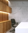 VT - PB18 (BS snow white) SPACE - 3D architectural concrete decor panel