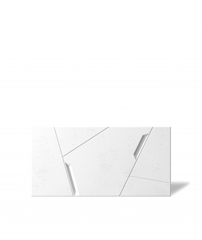 VT - PB18 (BS śnieżno biały) SPACE - panel dekor 3D beton architektoniczny