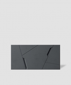 VT - PB18 (B15 czarny) SPACE - panel dekor 3D beton architektoniczny