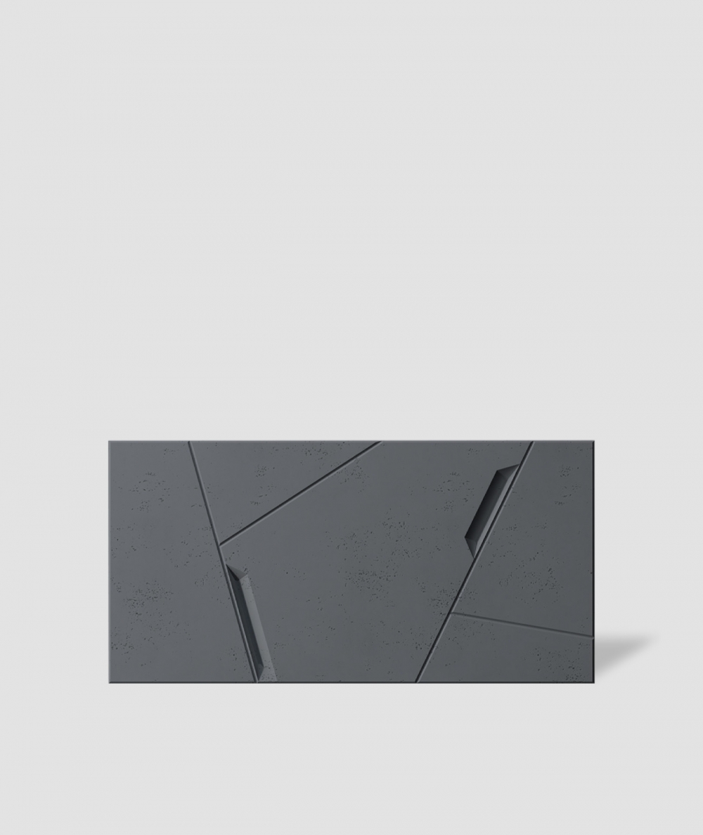 VT - PB18 (B8 antracyt) SPACE - panel dekor 3D beton architektoniczny