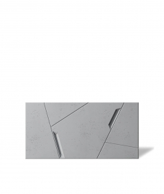 VT - PB18 (S96 ciemny szary) SPACE - panel dekor 3D beton architektoniczny
