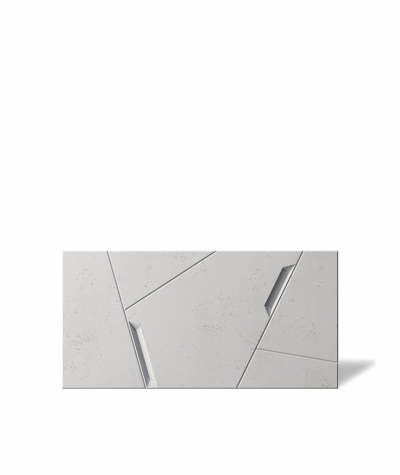 VT - PB18 (B1 siwo biały) SPACE - panel dekor 3D beton architektoniczny