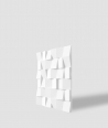 VT - PB15 (BS śnieżno biały) COCO - panel dekor 3D beton architektoniczny