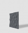 VT - PB15 (B8 anthracite) COCO - 3D architectural concrete decor panel