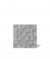 VT - PB15 (S51 ciemno szary - mysi) COCO - panel dekor 3D beton architektoniczny