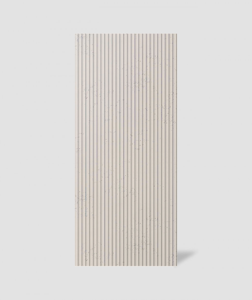 VT - PB37 (KS kość słoniowa) LAMEL - Panel dekor 3D beton architektoniczny
