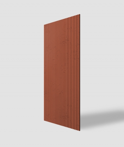 VT - PB37 (C4 ceglasty) LAMEL - Panel dekor 3D beton architektoniczny
