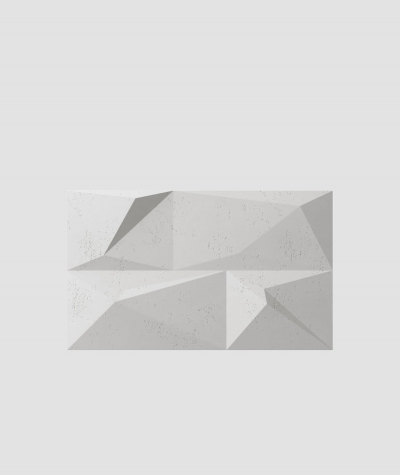 VT - PB07 (S51 dark gray - mouse) CRYSTAL - 3D architectural concrete decor panel