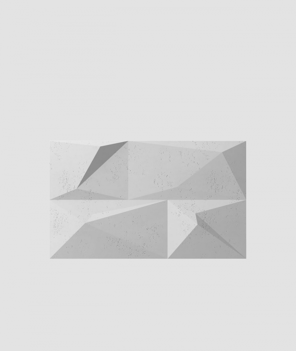 VT - PB07 (S96 dark gray) CRYSTAL - 3D architectural concrete decor panel