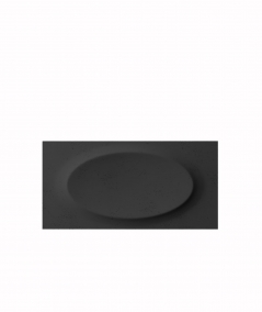 VT - PB08 (B15 black) ELLIPSE - 3D architectural concrete decor panel