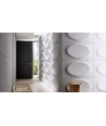 VT - PB08 (BS snow white) ELLIPSE - 3D architectural concrete decor panel