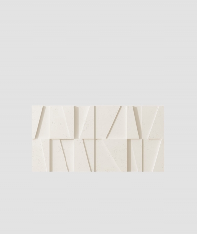 VT - PB09 (B0 biały) MOZAIKA - Panel dekor 3D beton architektoniczny
